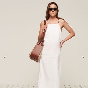 Reformation White Lily Dress